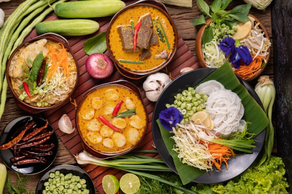 The Characteristics of Thai Foods