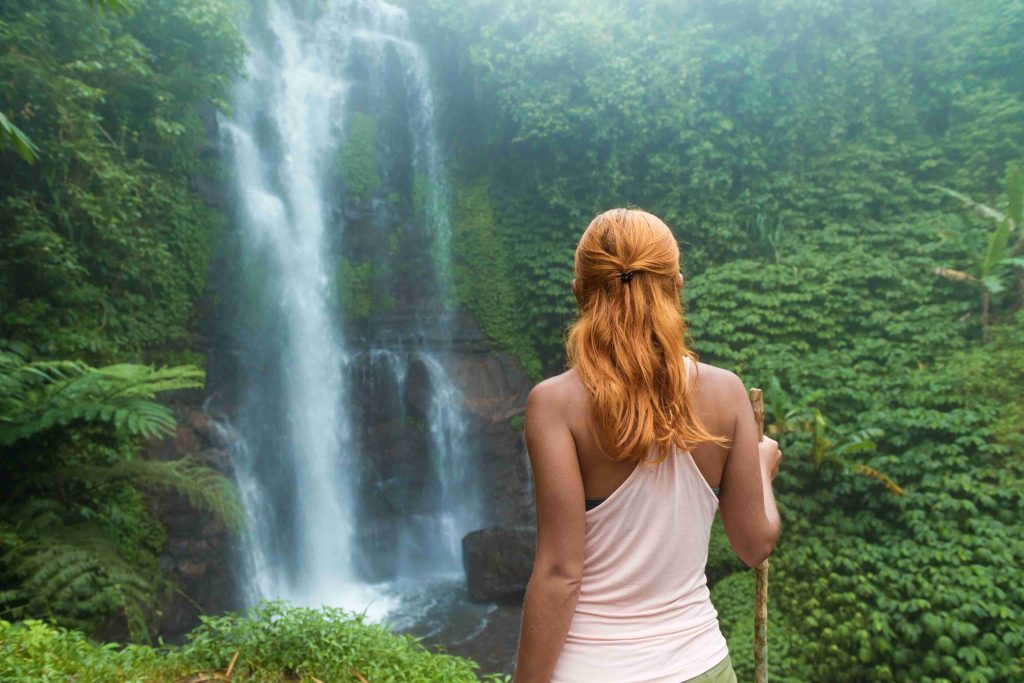 Where Is Peguyangan Waterfall?